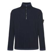 Blauwe Polo Shirts en Polos Stone Island , Blue , Heren