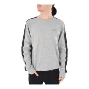 Logo Band Sweatshirt - Rechte pasvorm Guess , Gray , Heren