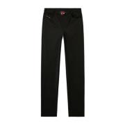 Zwarte broek voor mannen Diesel , Black , Heren