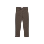 Houndstooth Suit Broek Mountain Grey Desert Taupe Les Deux , Brown , H...