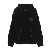 Zwarte Hoodie Stijlvolle Herenmode Givenchy , Black , Heren