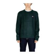 Groene Gebreide Trui Heren Herfst/Winter Collectie Tommy Jeans , Green...