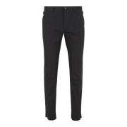 Zwarte Stijlvolle Broek Dolce & Gabbana , Black , Heren