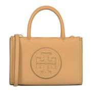 Ella Bio Mini Tote Tas Tory Burch , Brown , Dames