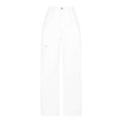 Off White 5-Pocket Broek Maison Margiela , White , Dames