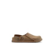 Lutry Premium suède slides Birkenstock , Beige , Heren