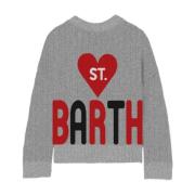 Grijze Sweaters voor Mannen MC2 Saint Barth , Gray , Dames