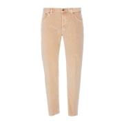 Beige Denim Jeans Dondup , Beige , Heren