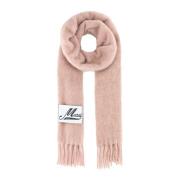 Zachte Roze Alpaca Blend Sjaal Marni , Pink , Dames