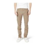 Slim Katoen Beige Jeans Broek Jeckerson , Beige , Heren