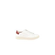 Leren Rubber Sneakers Herencollectie Diesel , White , Heren