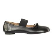 Platte schoenen voor vrouwen MM6 Maison Margiela , Black , Dames