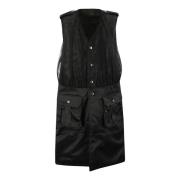 Stijlvolle Dames Vest Hoes Comme des Garçons , Black , Dames