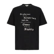 Casual Katoenen T-Shirt voor Mannen Alexander McQueen , Black , Heren