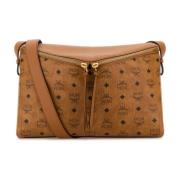 Diamant 3D Schoudertas MCM , Brown , Dames