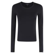 Slim Luca Lange Mouwen Shirt Rag & Bone , Black , Dames