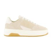 Basket Court Sneakers voor dames Nubikk , Beige , Dames