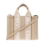 Tas Woody Klein Chloé , Beige , Dames