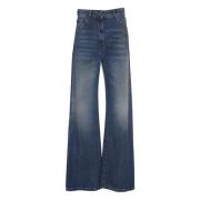 Stijlvolle Broek Msgm , Blue , Dames