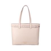 Ecs M Tote Tas Liu Jo , Beige , Dames