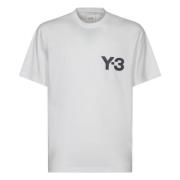 Stijlvolle T-shirts en Polos Y-3 , White , Heren