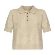 Top met kraag Carolyn Lisa Yang , Beige , Dames