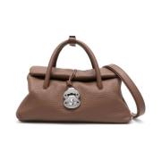 Bruine Aarde Tote Tas Zanellato , Brown , Dames