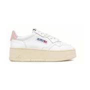 Platform Sneakers met Chunky Sole Autry , White , Dames