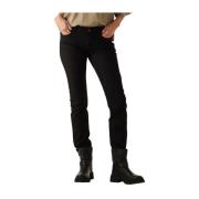 Zwarte Skinny Jeans New Luz Pants Replay , Black , Dames