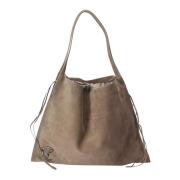 Trekkoord Tote Tas met Interne Zak Christian Louboutin , Gray , Dames