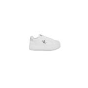 Leren Sneakers met 4.5cm Hak Calvin Klein , Gray , Dames