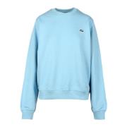 Essentiële Katoenen Sweater Diesel , Blue , Dames