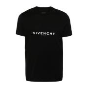 Stijlvol T-shirt voor mannen Givenchy , Black , Heren