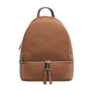 Bruin Leren Bucket Bag & Rugzak Michael Kors , Brown , Dames