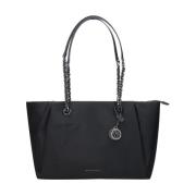 Zwarte Technische Stoffen Handtas Michael Kors , Black , Dames