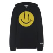 Stijlvolle Sweaters Collectie Moschino , Black , Dames