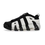 Air More Uptempo Low Zwarte Sneakers Nike , Black , Heren