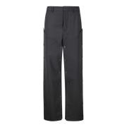 Broek met knoopsluiting voor mannen Y/Project , Black , Dames