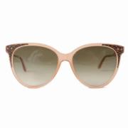 Pre-owned Leather sunglasses Bottega Veneta Vintage , Pink , Dames