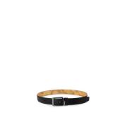 Leren riem met polyurethaandetails Alviero Martini 1a Classe , Black ,...