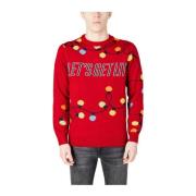 Herfst/Winter Acryl Sweater Collectie Only & Sons , Red , Heren