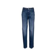 Klassieke Straight Fit Denim Jeans Don The Fuller , Blue , Dames