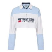 Lange mouw polo Tommy Jeans , Multicolor , Dames