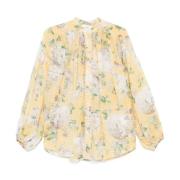 Gele Bloemen Sweater Zimmermann , Multicolor , Dames