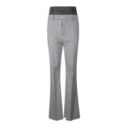 Lince Broek voor een stijlvolle uitstraling Sportmax , Gray , Dames