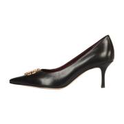 Eleanor Pump met Hak Tory Burch , Black , Dames