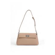 Beige Polyester Handtas Dames Collectie Calvin Klein , Beige , Dames