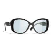 Ch3476S C501Sa Sunglasses Chanel , Black , Dames