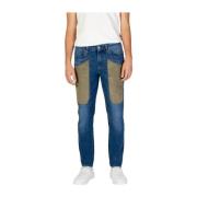 Stretch Denim Jeans Collectie Jeckerson , Blue , Heren