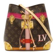 Pre-owned Canvas shoulder-bags Louis Vuitton Vintage , Brown , Dames